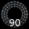  SunFlower Circle Eye PCB 90mm
